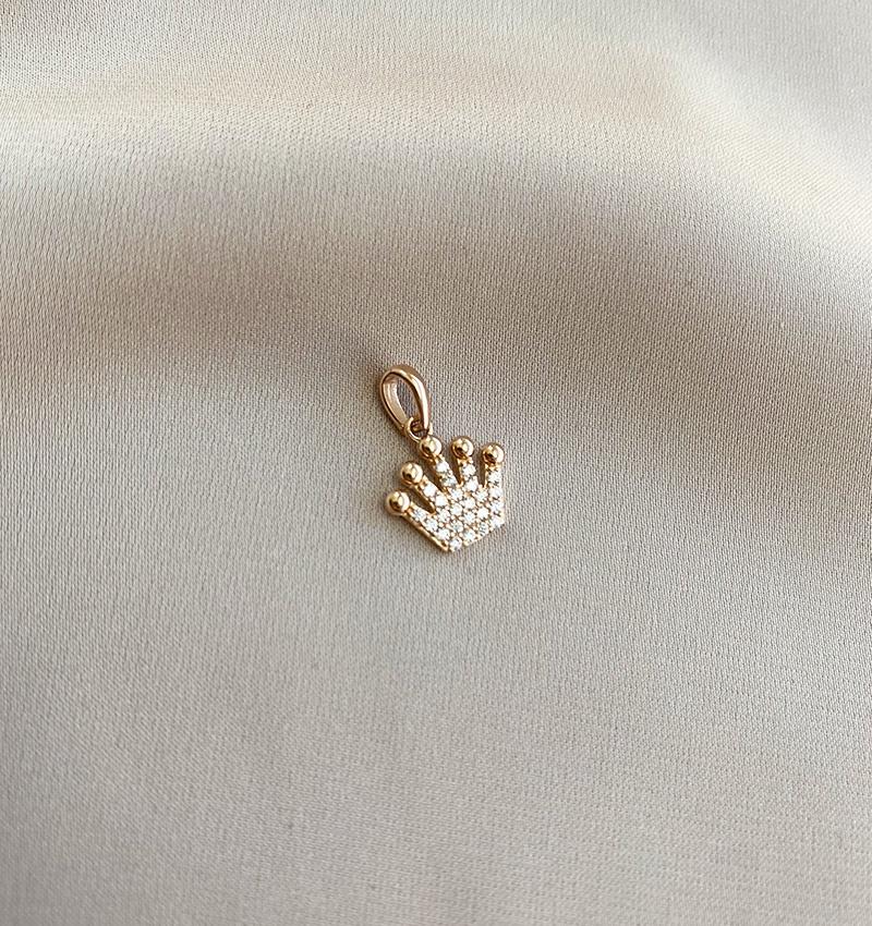 Подвеска из розового золота