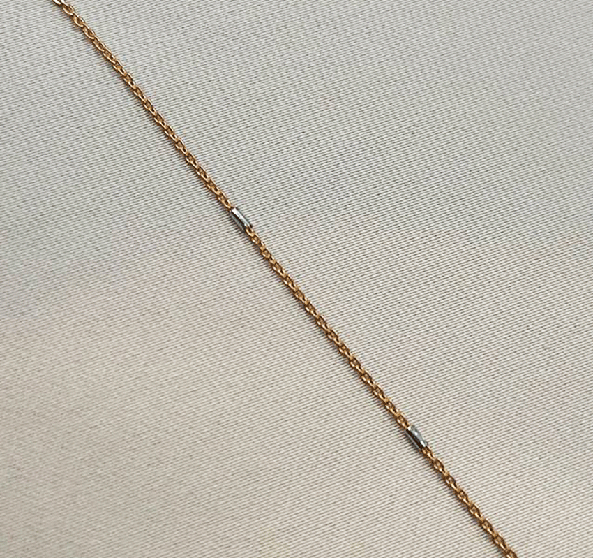 Rose gold chain