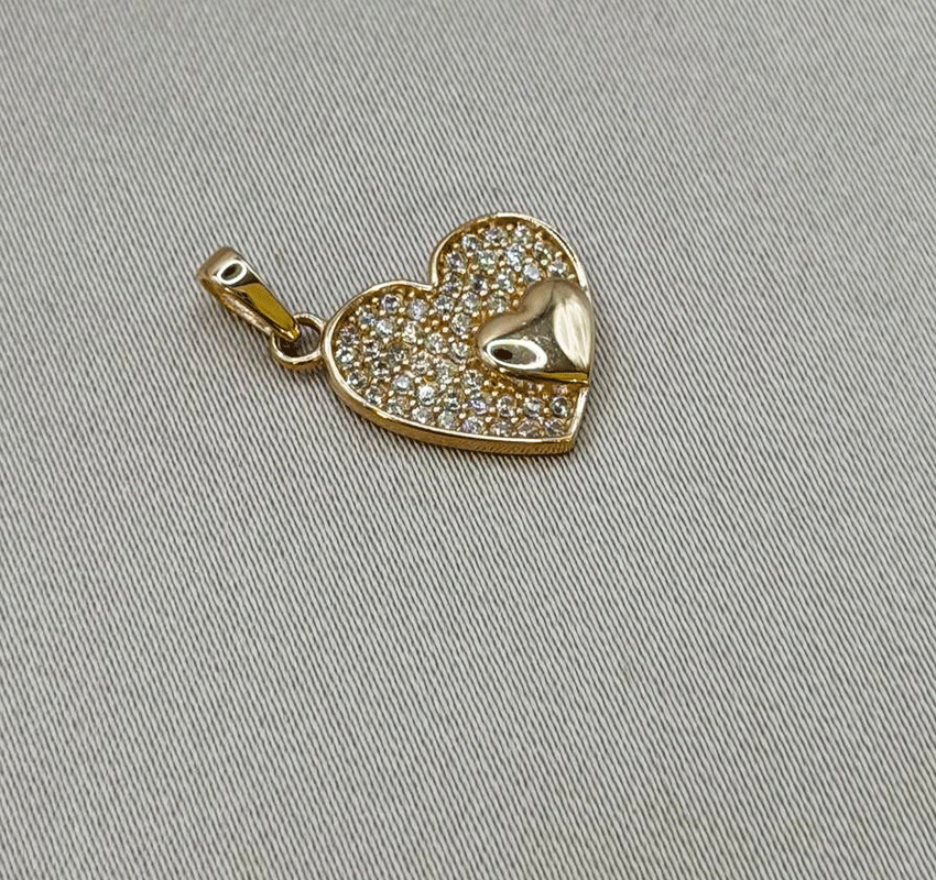 Подвеска из розового золота