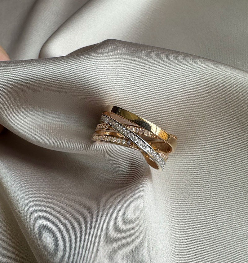 Сет из розового золота