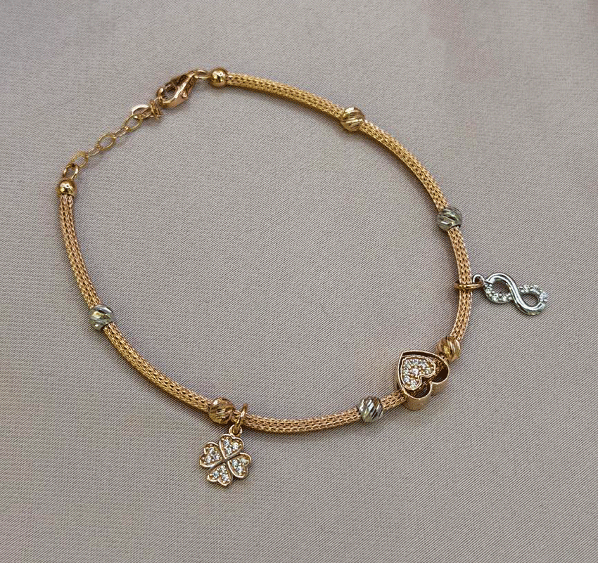 Brățară din aur roz