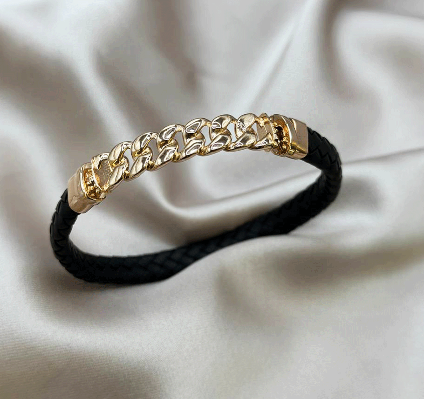 Браслет из розового золота