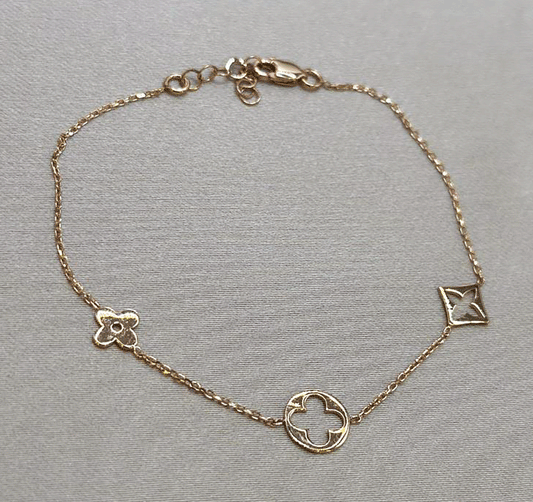 Rose gold bracelet