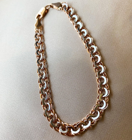 Rose gold bracelet
