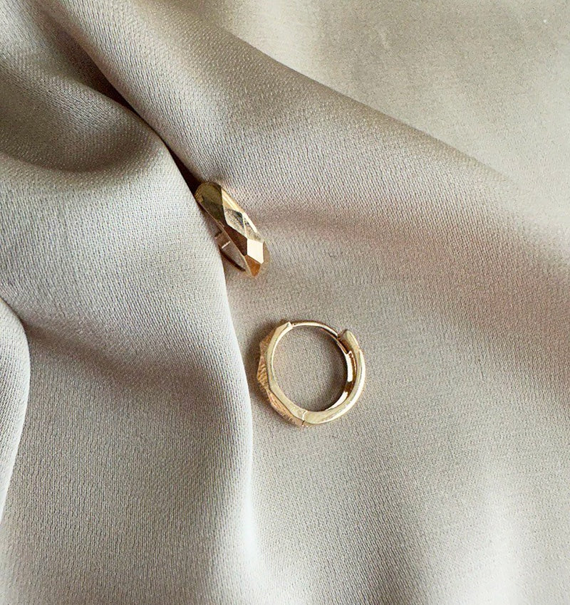 Серьги из розового золота