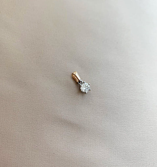 Подвеска из розового золота