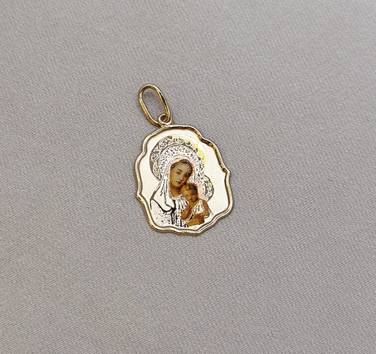 Икона из розового золота