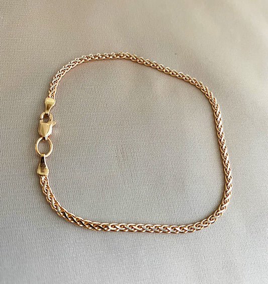 Rose gold bracelet
