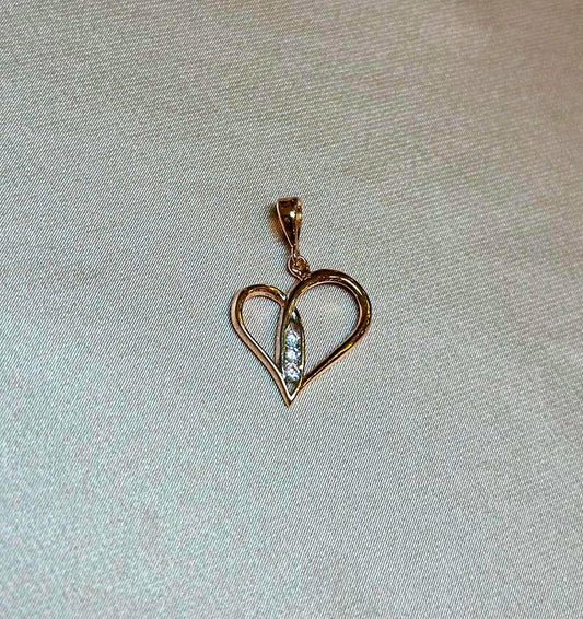 Подвеска из розового золота