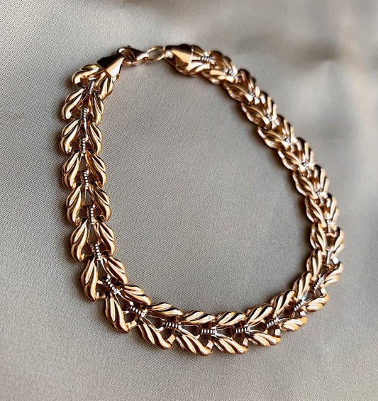 Браслет из розового золота