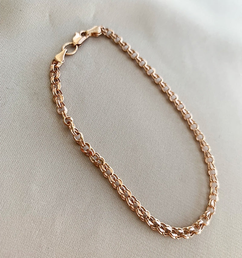 Rose gold bracelet