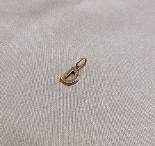 Кулон-Буква из розового золота