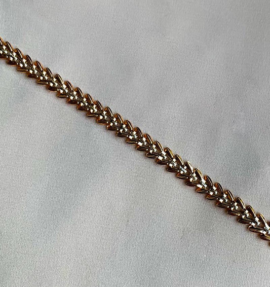 Rose gold chain