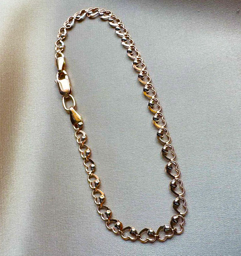 Rose gold bracelet