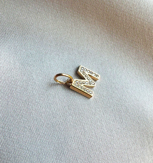 Кулон-Буква из розового золота