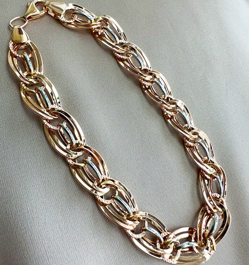 Rose gold bracelet