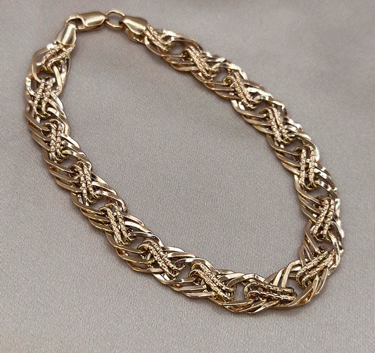 Браслет из розового золота