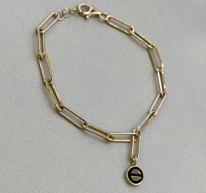 Rose gold bracelet