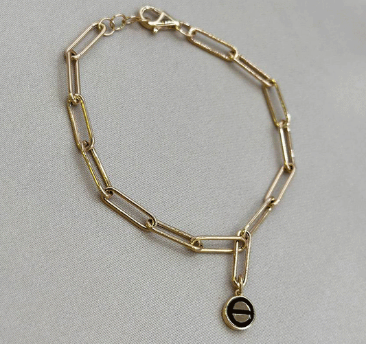 Rose gold bracelet