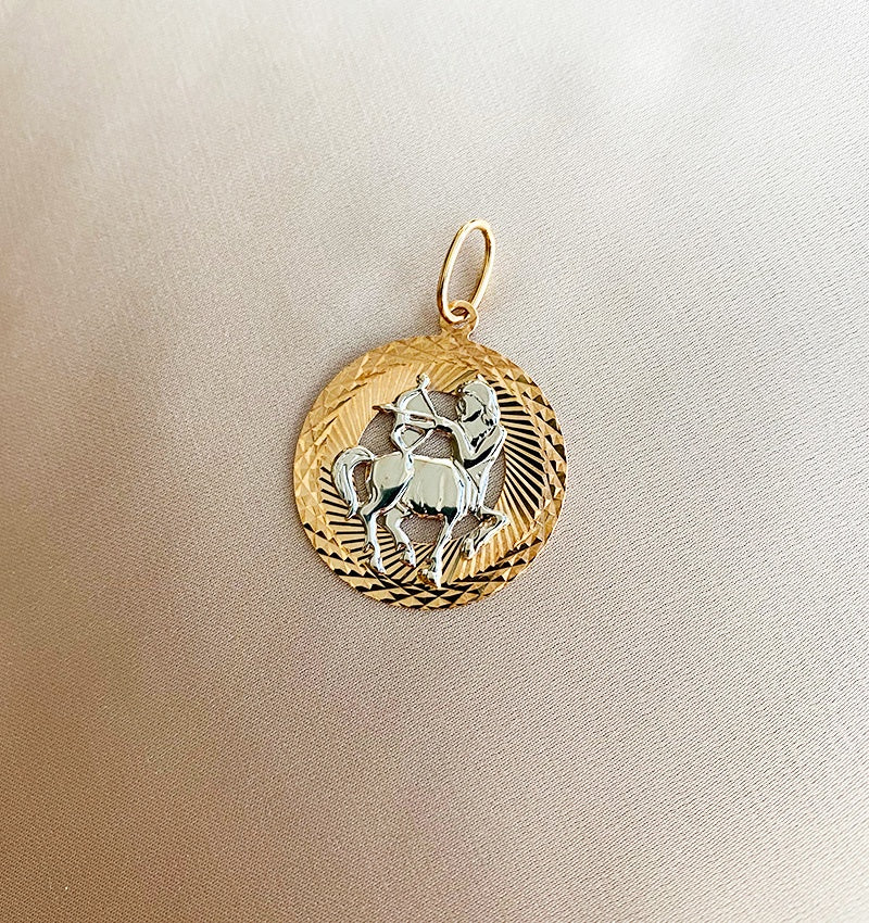 Rose gold pendant