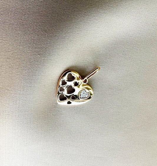 Подвеска из розового золота