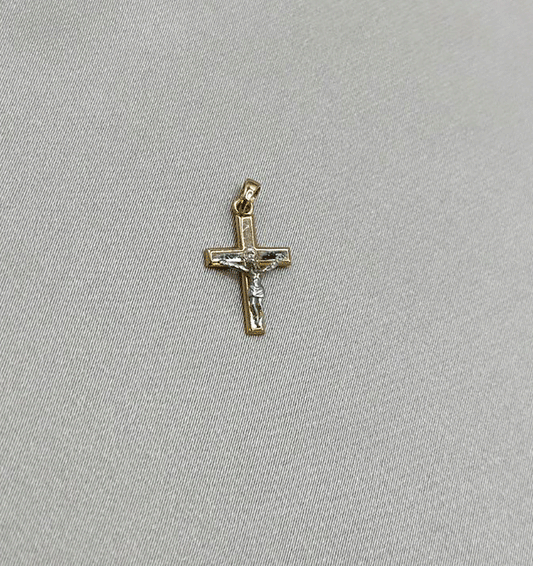 Cruciuliță din aur roz