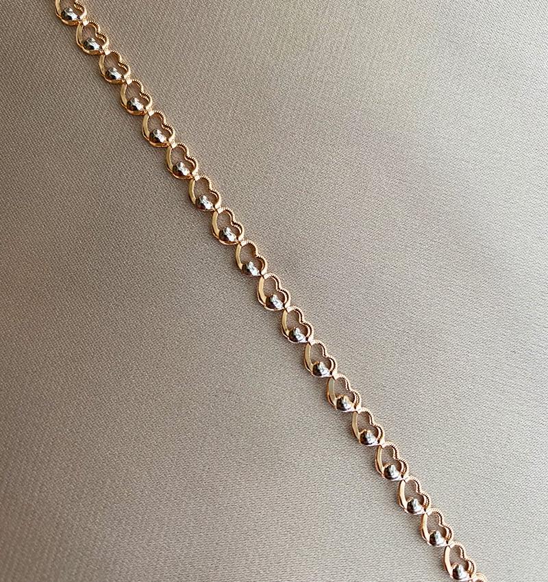 Rose gold chain