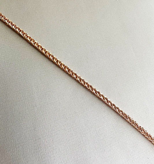 Rose gold chain
