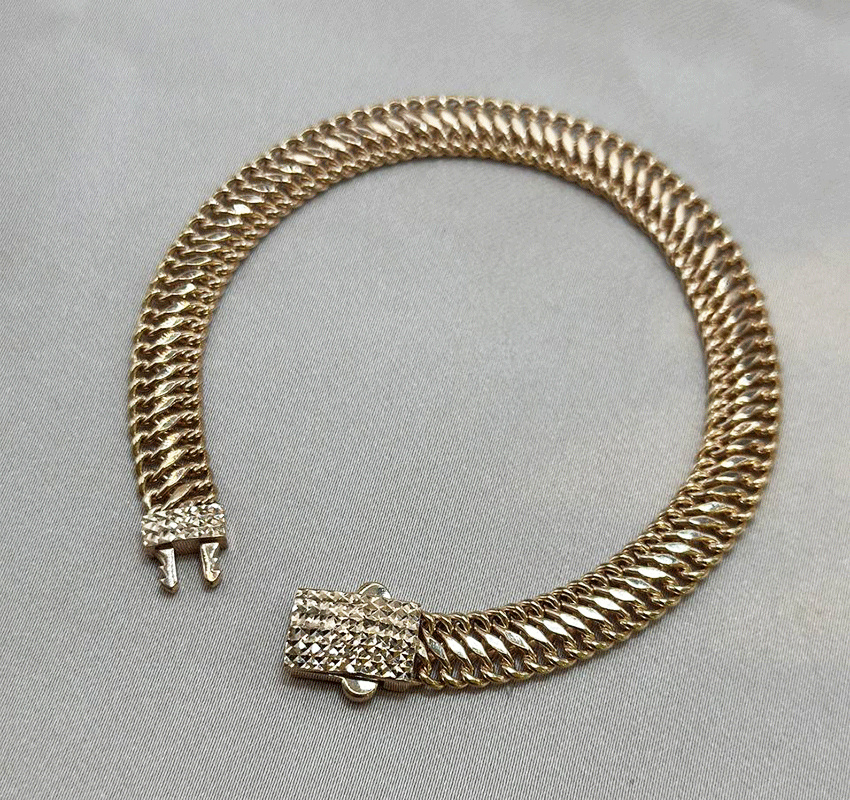 Rose gold bracelet