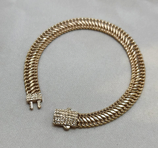 Rose gold bracelet