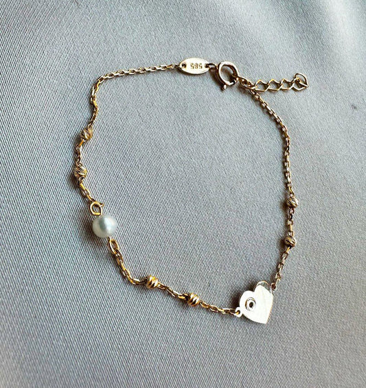 Rose gold bracelet