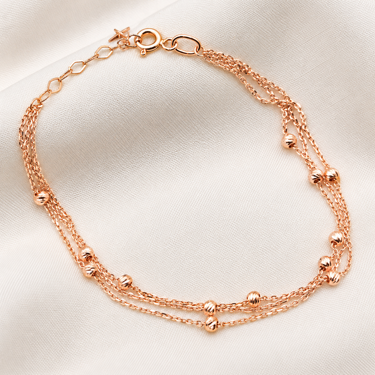 Rose gold bracelet