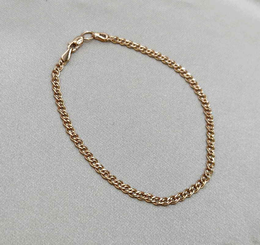 White gold bracelet