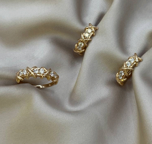 Сет из розового золота