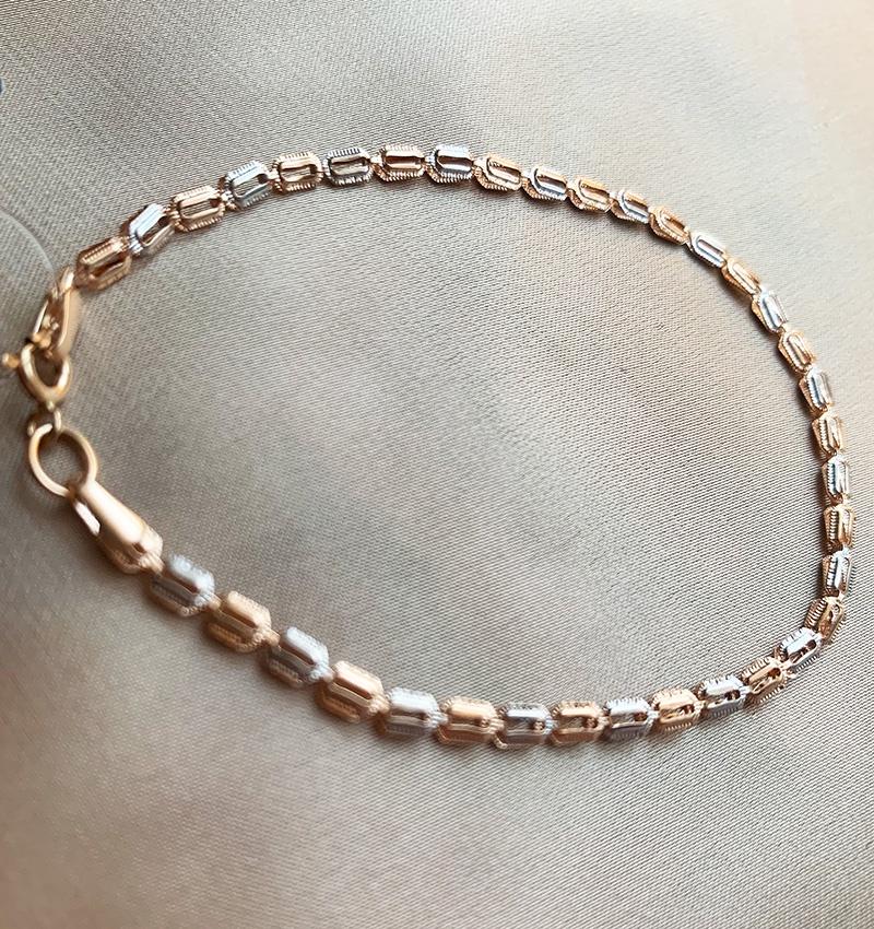 Rose gold bracelet