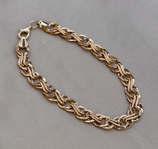 Rose gold bracelet