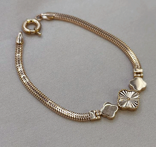 Rose gold bracelet