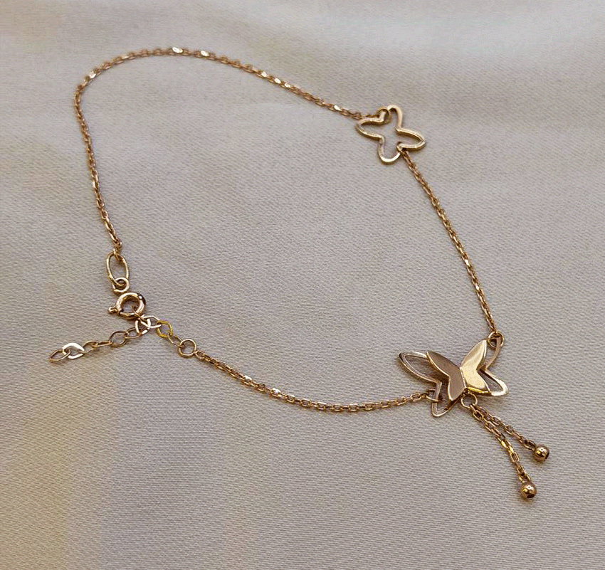 Rose gold bracelet