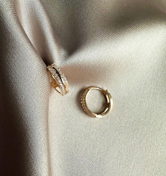 Серьги из розового золота