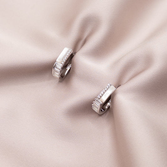 Mother-of-pearl silver set