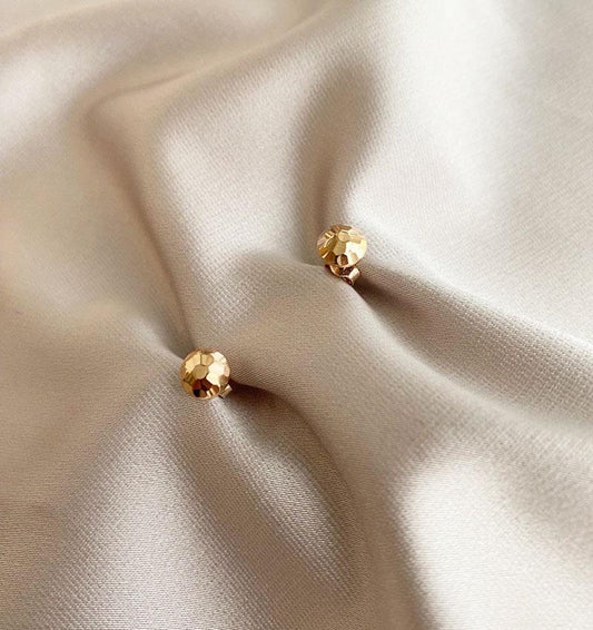 Серьги из розового золота