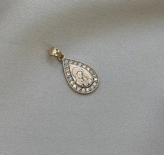 Подвеска из розового золота