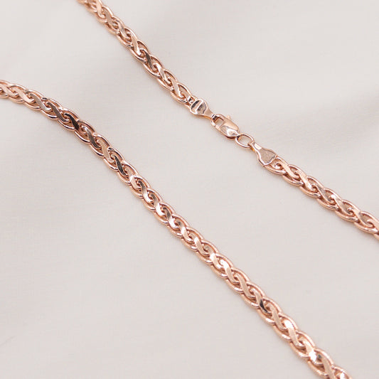 Rose gold chain