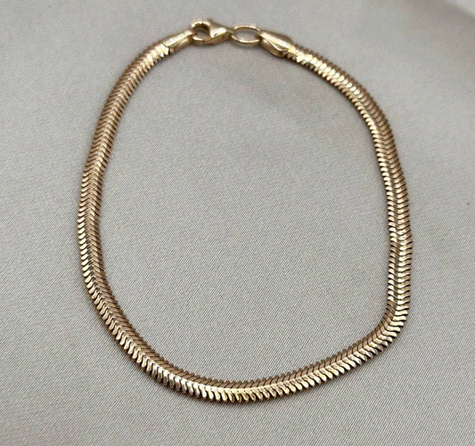 Rose gold bracelet