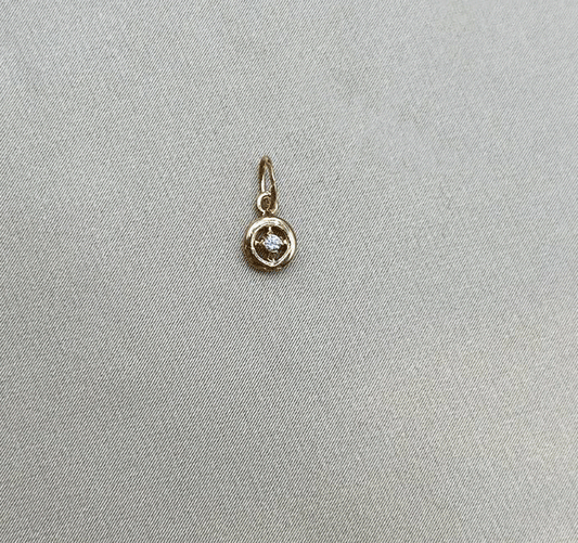 Подвеска из розового золота