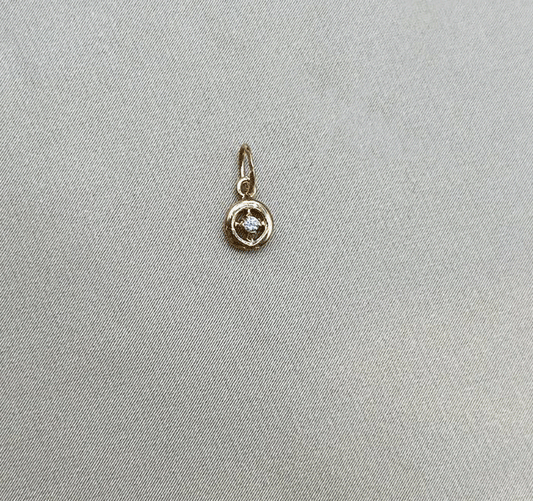 Подвеска из розового золота