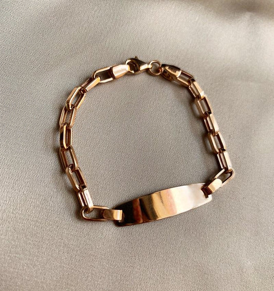 Rose gold bracelet
