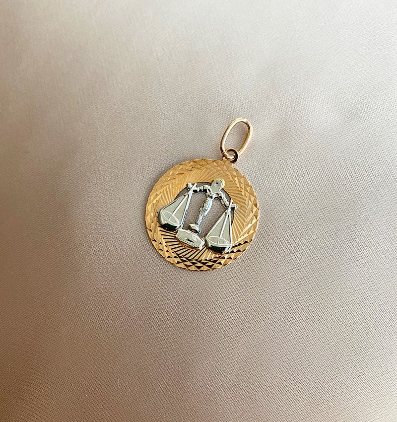 Rose gold pendant