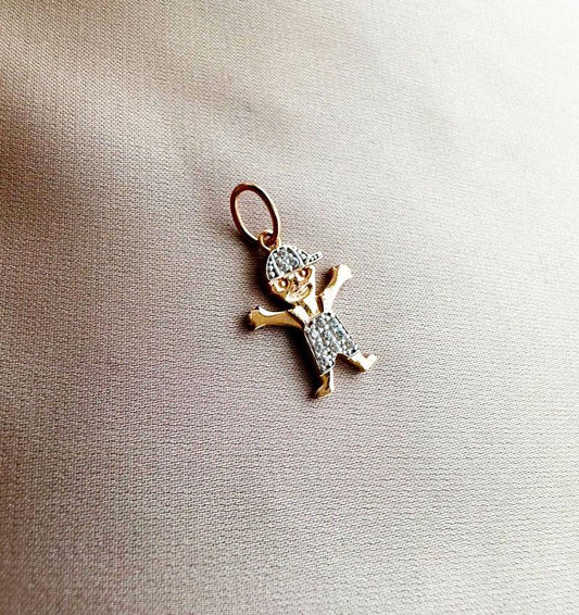 Pandantiv din aur roz