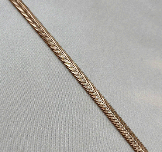 Rose gold chain